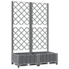 Fioriera da Giardino e Graticcio Grigio Chiaro 80×40×121,5cm PP - Image 116 of 250