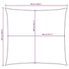 Vela Parasole in Tessuto Oxford 5×5 m Quadrata Arancione - Image 102 of 250