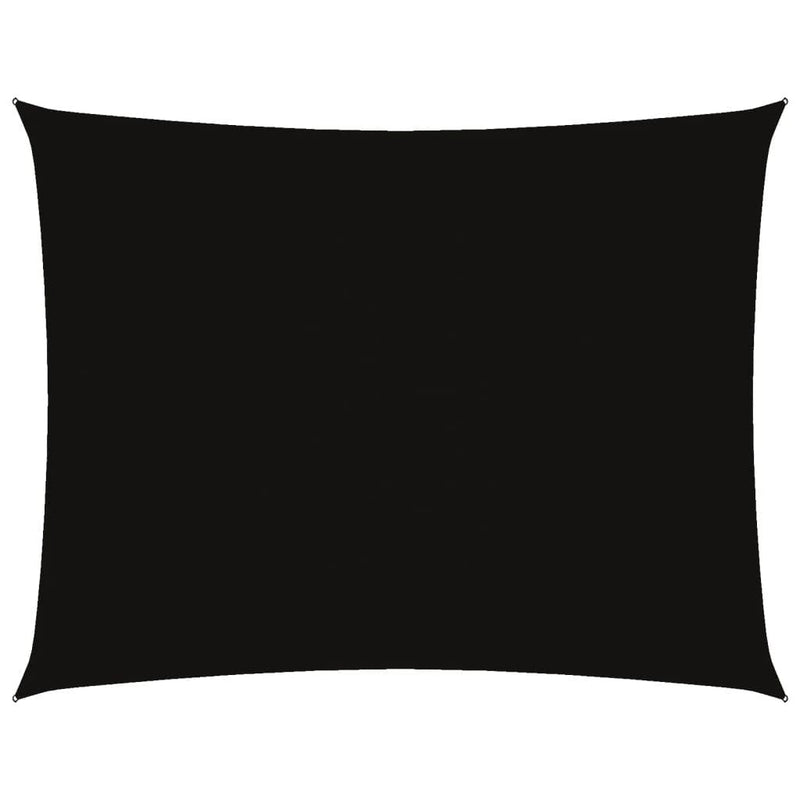 Parasol de Vela vidaXL en Tejido Oxford 5x7 m Negro - Image 65 of 226