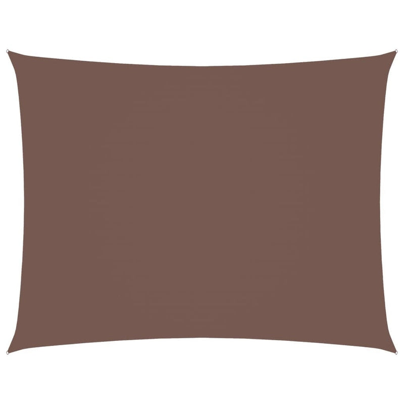 Parasole a Vela Oxford Rettangolare 3×4,5 m Marrone - Image 91 of 250