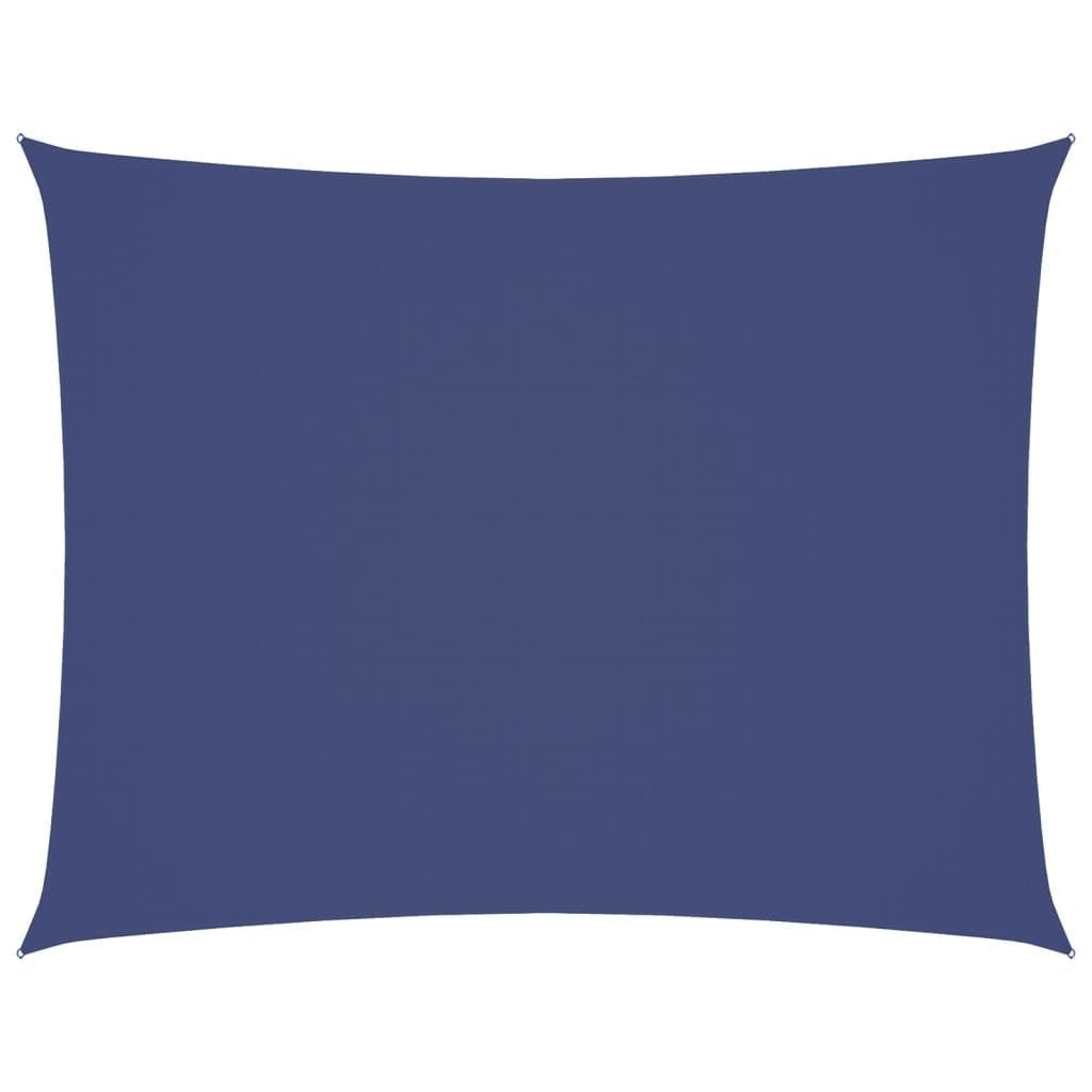 Toldo vela rectangular vidaXL en Oxford revestido de PU 4x6 m Azul - Image 143 of 184