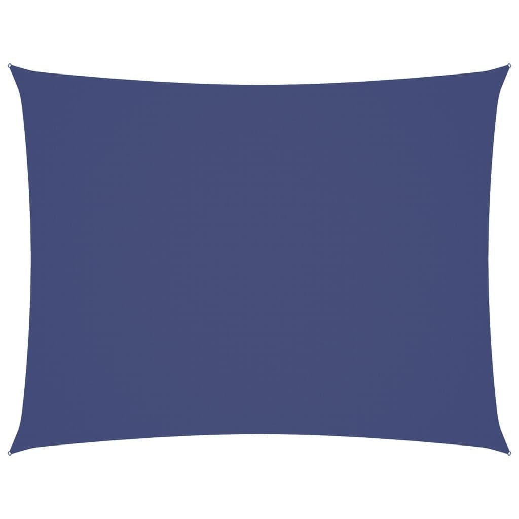 Toldo vela rectangular vidaXL en Oxford revestido de PU 4x6 m Azul - Image 165 of 184