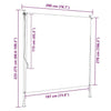 Tenda a Rullo per Esterni 200×270 cm Crema - Image 105 of 250