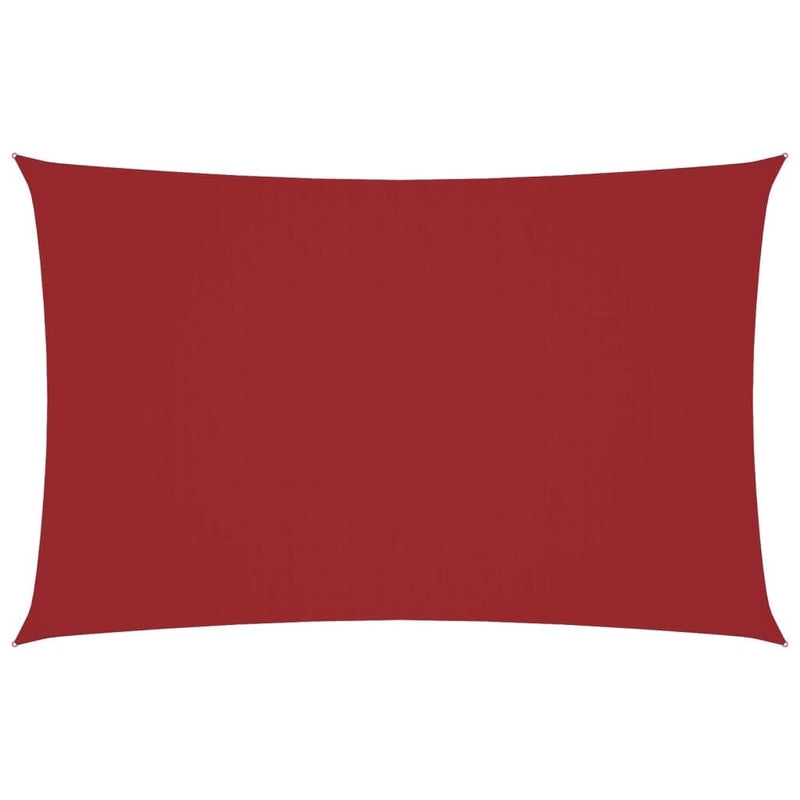 Parasole a Vela in Tessuto Oxford 2,5×5 m Rosso - Image 92 of 250