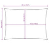 Parasole a Vela Oxford Rettangolare 3×5 m Antracite - Image 29 of 250
