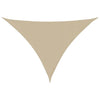 Parasole a Vela Triangolare in Tessuto Oxford 4×5×6,4 m Beige - Image 224 of 250
