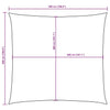 Vela Parasole in Tessuto Oxford 5×5 m Quadrata Arancione - Image 135 of 250