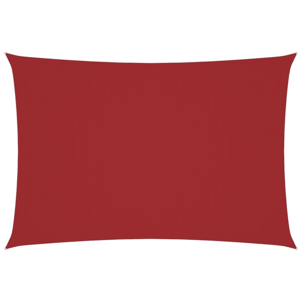 Parasole a Vela Tessuto Oxford Rettangolare 3×6 m Rosso - Image 89 of 250
