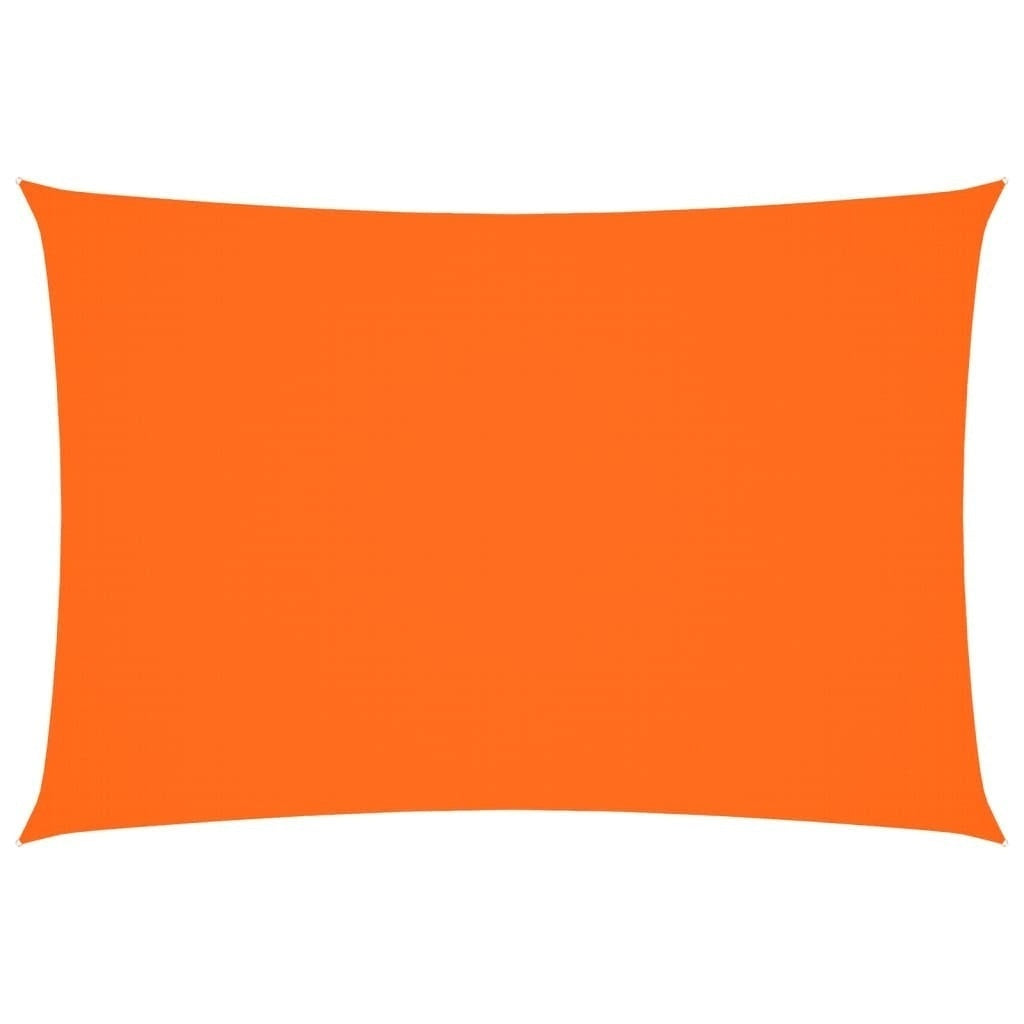 Parasole a Vela Rettangolare Tessuto Oxford 5×3 m Arancione - Image 173 of 250