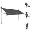 Tenda da Sole Retrattile Manuale con LED 400 cm Antracite - Image 93 of 250