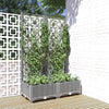 Fioriera da Giardino e Graticcio Grigio Chiaro 80×40×121,5cm PP - Image 164 of 250