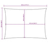 Parasole a Vela Oxford Rettangolare 2,5×4,5 m Arancione - Image 125 of 250