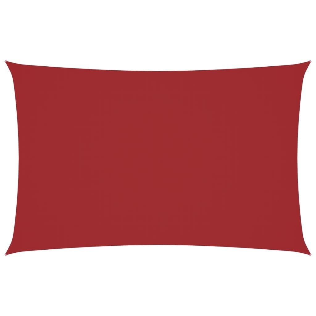 Parasole a Vela Rettangolare Oxford 2×5 m Rosso - Image 124 of 248