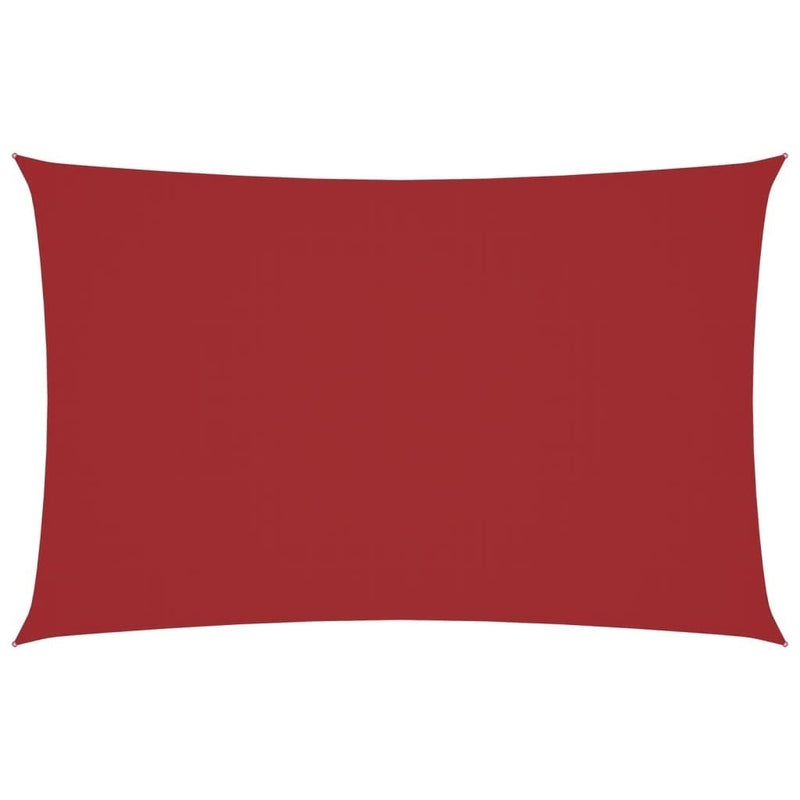 Parasole a Vela Rettangolare Oxford 2×5 m Rosso - Image 129 of 248