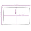 Parasole a Vela in Tessuto Oxford 3×6 m Arancione - Image 90 of 250