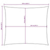Parasole a Vela Oxford Rettangolare 2×2,5 m Blu - Image 74 of 250
