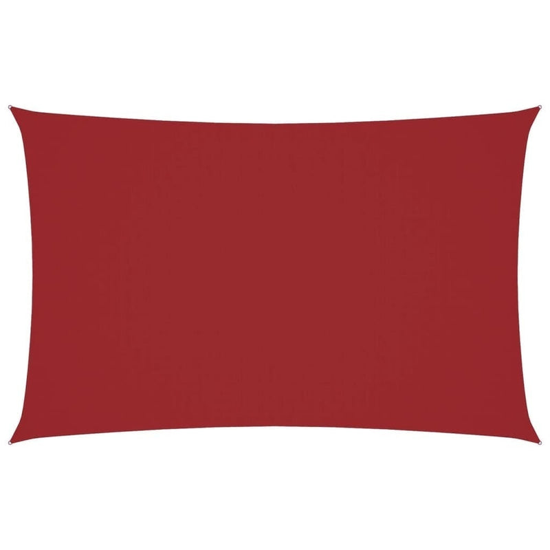 Parasole a Vela in Tessuto Oxford 2,5×5 m Rosso - Image 145 of 250