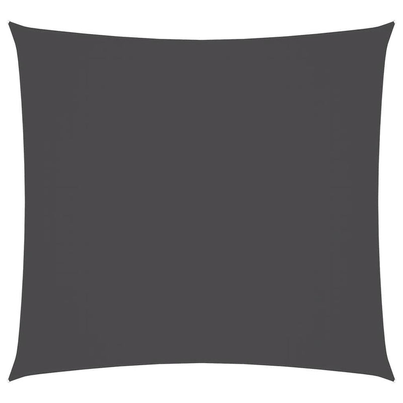 vidaXL Vela parasol cuadrada de tejido Oxford con revestimiento de PU 3x3 m Antracita - Image 79 of 250