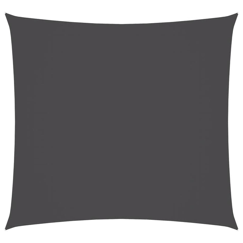 vidaXL Vela parasol cuadrada de tejido Oxford con revestimiento de PU 3x3 m Antracita - Image 80 of 250