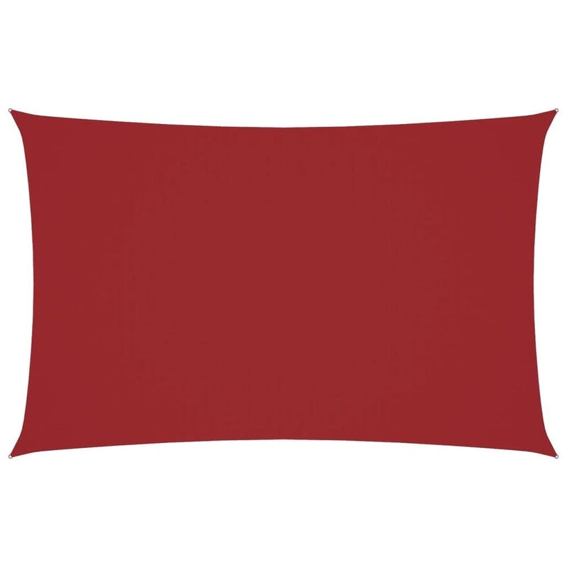Parasole a Vela in Tessuto Oxford 2,5×5 m Rosso - Image 152 of 250