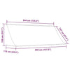 Tenda da Sole Retrattile Manuale 350×150 cm Blu e Bianco - Image 75 of 250