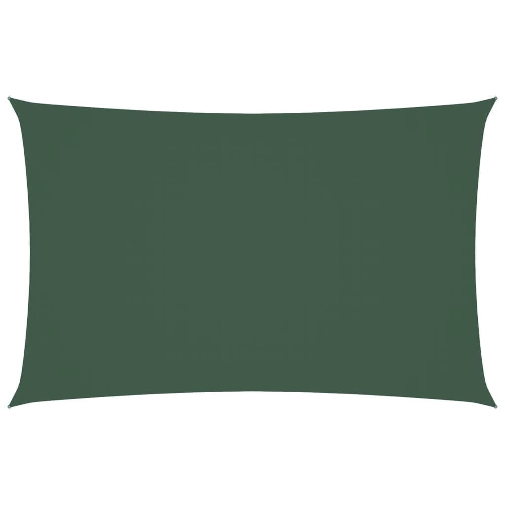 Parasole a Vela Oxford Rettangolare 2×5 m Verde Scuro - Image 153 of 250
