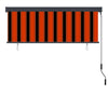 Tenda a Rullo per Esterni con Rivestimento PA 160×250 cm Arancione e Marrone - Image 99 of 250