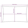 vidaXL Toldo de Vela Rectangular de Tejido Oxford 5x7m Gris Topo - Image 92 of 250