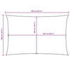 Parasole a Vela Oxford Rettangolare 4×7 m Nero - Image 225 of 250