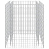 Gabbione Letto Rialzato in Acciaio Zincato 90×90×100 cm Argento - Image 90 of 250