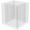Gabbione Letto Rialzato in Acciaio Zincato 90×90×100 cm Argento - Image 93 of 250