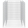Gabbione Letto Rialzato in Acciaio Zincato 90×90×100 cm Argento - Image 99 of 250