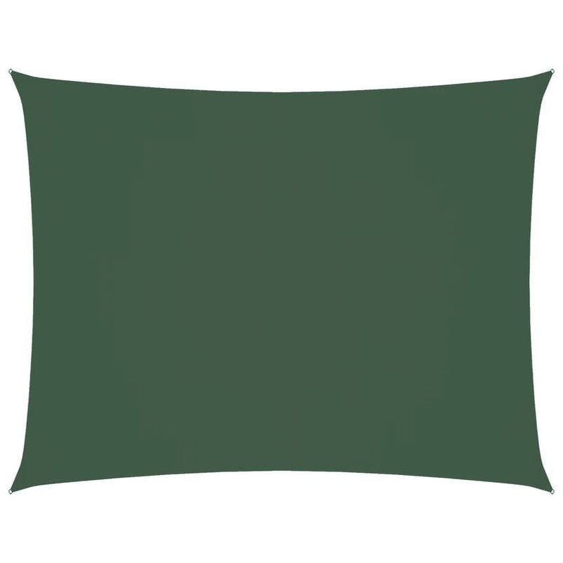 Parasole a Vela Oxford 3,5×5 m Rettangolare Verde Scuro - Image 179 of 250