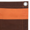 Paravento Balcone Tessuto Oxford Impermeabile 75×600 cm Arancione e Marrone - Image 91 of 250