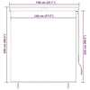 Tenda a Rullo per Esterni, Tessuto PA, Meccanismo a Manovella, 140×250 cm, Crema - Image 150 of 250