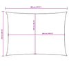Parasole a Vela Oxford Rettangolare 2,5×4 m Rosso - Image 153 of 250