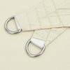 Parasole a Vela in Tessuto Oxford Rettangolare 3×4,5 m Crema - Image 173 of 250