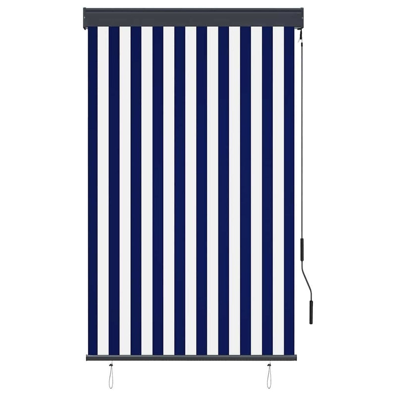 Tenda a Rullo per Esterni 100×250 cm Blu e Bianca - Image 118 of 250