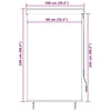 Tenda a Rullo per Esterni 100×250 cm Blu e Bianca - Image 142 of 250