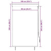 Tenda a Rullo per Esterni 100×250 cm Blu e Bianca - Image 144 of 250