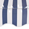 Toldo Retráctil Manual con LED vidaXL 150 cm Azul y Blanco - Image 183 of 214