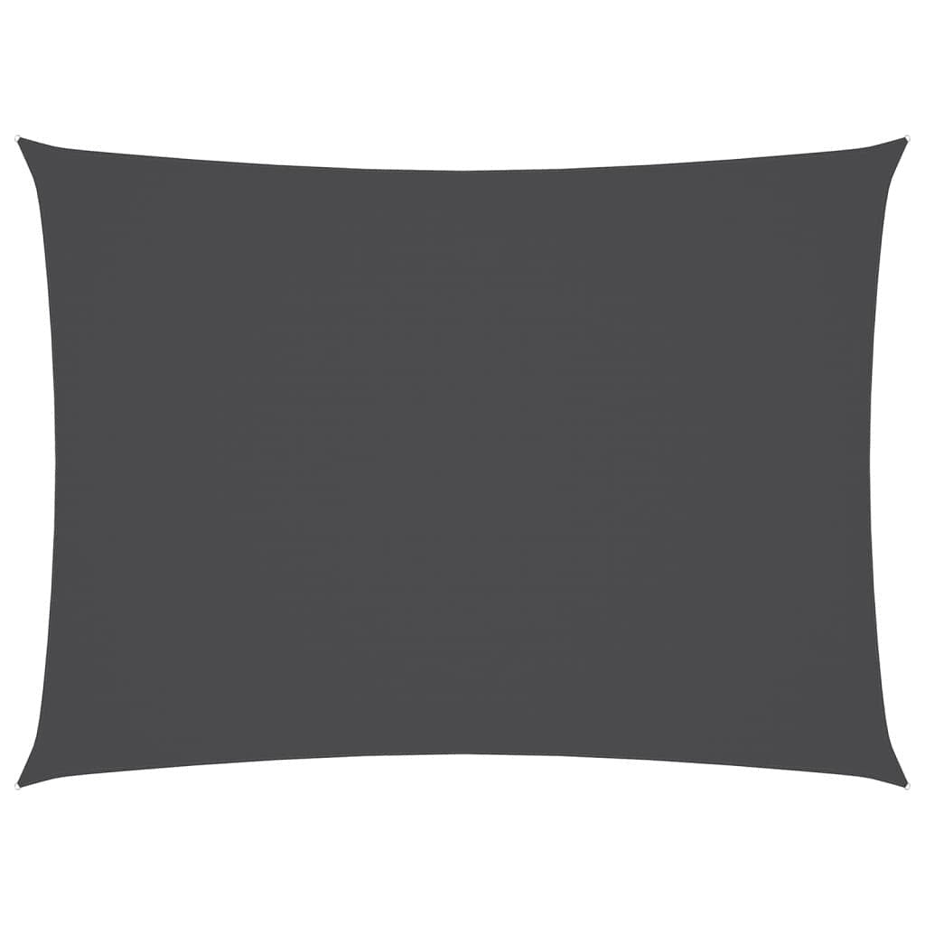 vidaXL Oxford Fabric Shade Sail 3x4.5 m Anthracite - Image 152 of 250