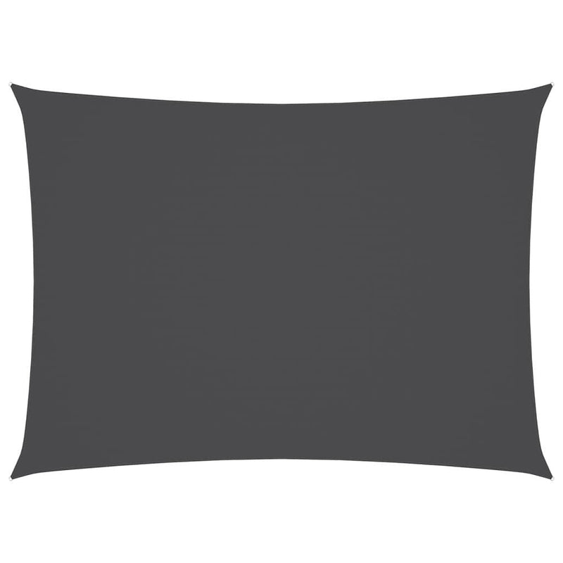 vidaXL Oxford Fabric Shade Sail 3x4.5 m Anthracite - Image 153 of 250