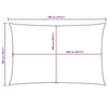 vidaXL Toldo de Vela Rectangular de Tejido Oxford 5x7m Gris Topo - Image 116 of 250