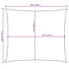 Parasole a Vela Oxford Rettangolare 2×2,5 m Blu - Image 95 of 250