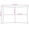 Parasole a Vela in Tessuto Oxford 3×6 m Arancione - Image 114 of 250