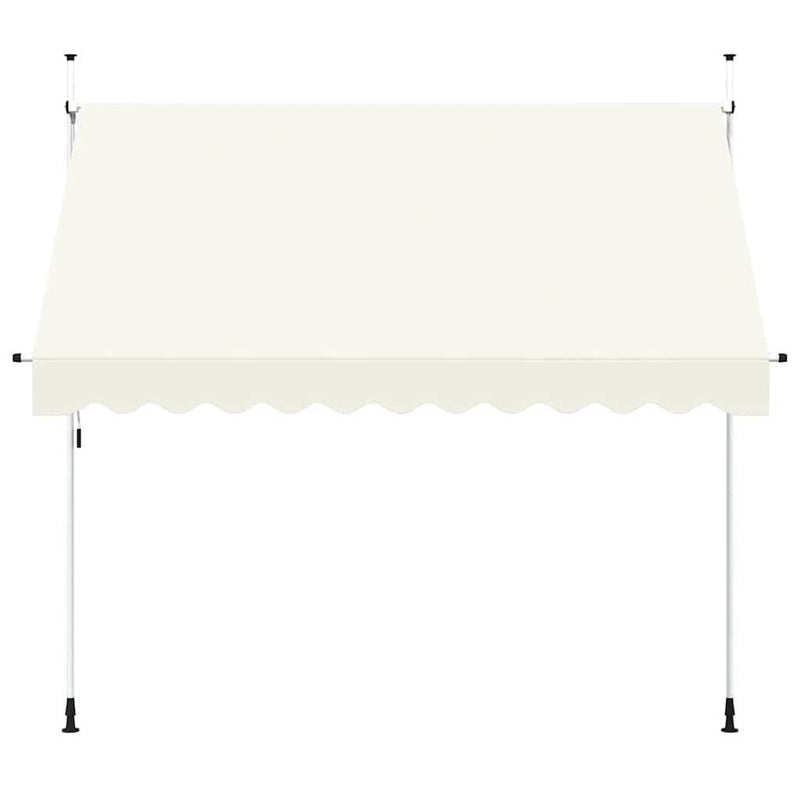 Tenda da Sole Retrattile Manuale 300 cm Crema con Telaio in Acciaio - Image 194 of 250