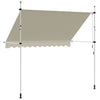 Tenda da Sole Retrattile Manuale 300 cm Crema con Telaio in Acciaio - Image 193 of 250