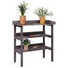 Tavolo Piante Ripiani Legno Massello Abete e Zinco 78×38×82,5 cm Grigio - Image 132 of 250