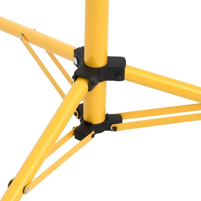 vidaXL LED Spotlight with Tripod 2x10 W, 1400 lm, Adjustable Height (71-164.5 cm), Black and Yellow - Image 143 of 249